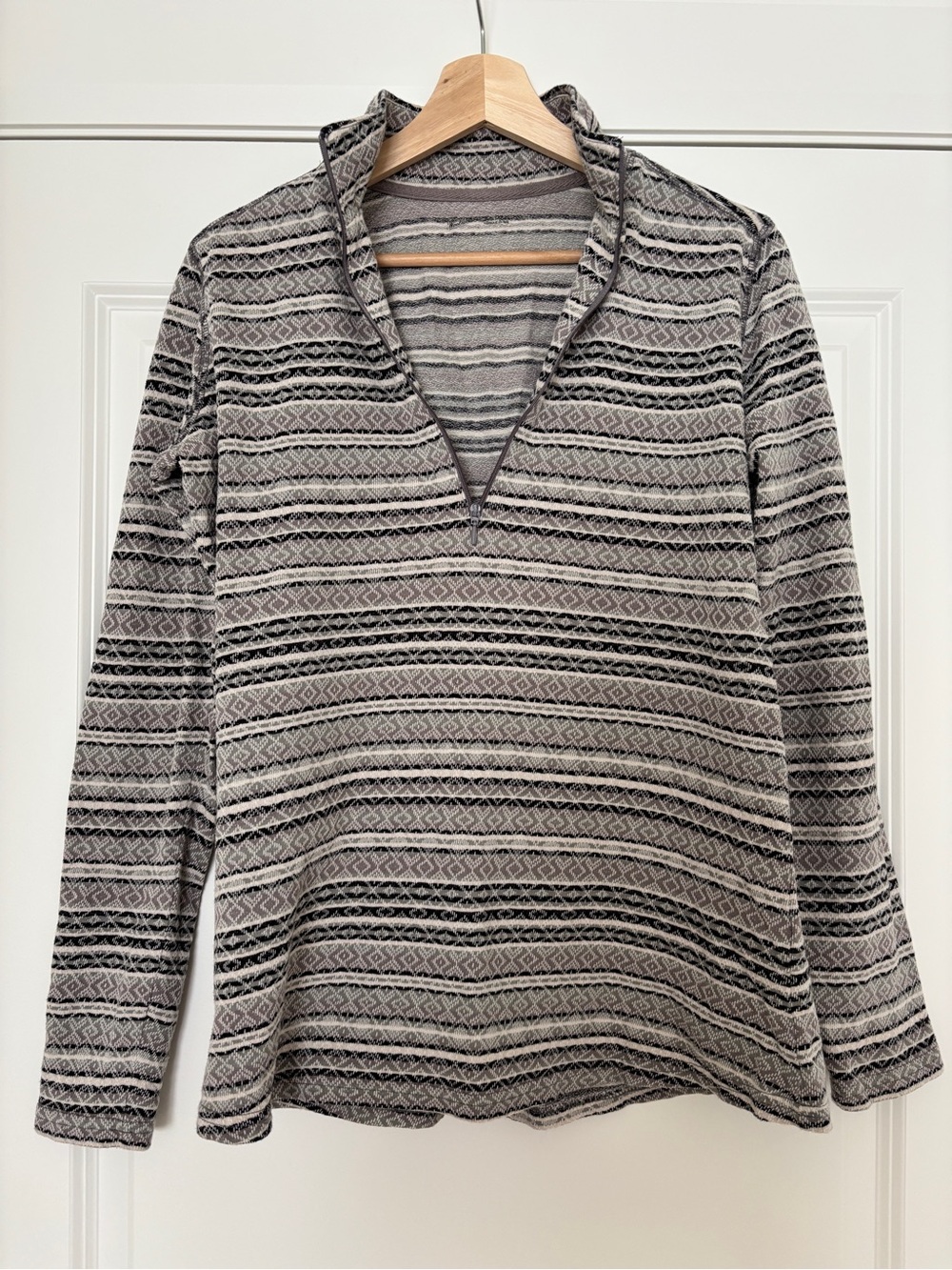 Woolrich 100% cotton quarter zip